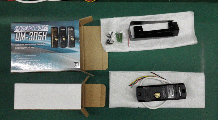 Customer Case 3, video doorphone, wired analog intercom customized software hardware development